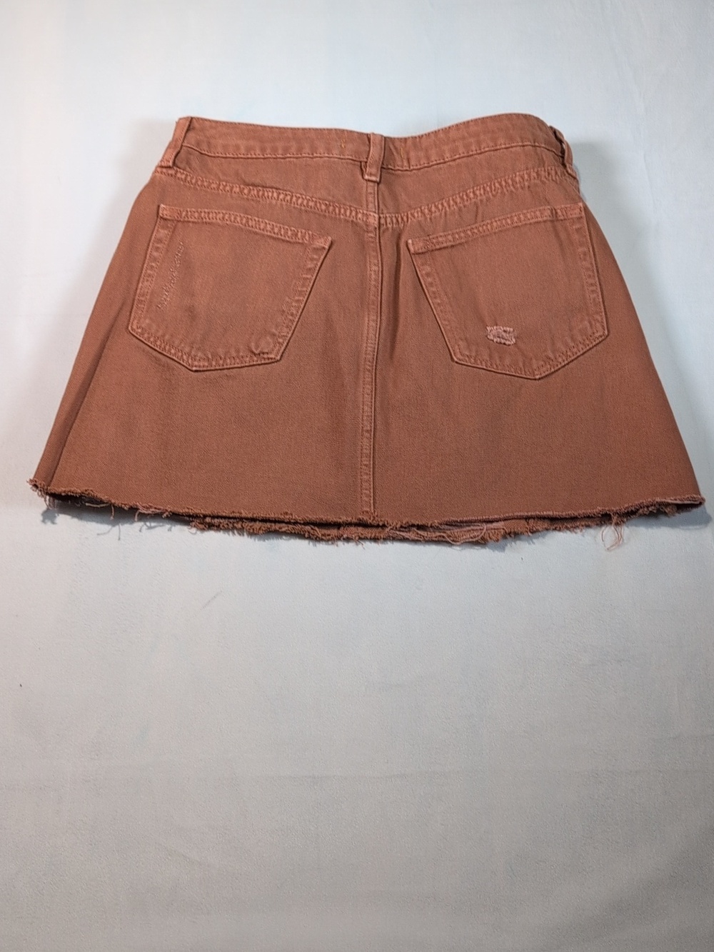 We the Free Rust Colored Button Fly Distressed De… - image 6